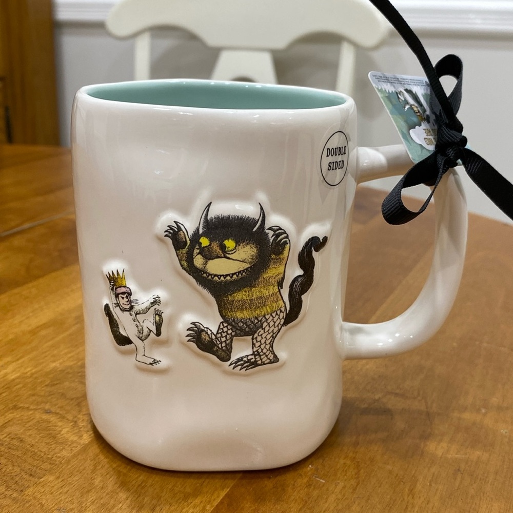 NWT.  Rae Dunn, 24 oz., “Where the Wild Things Are”, ceramic mug.